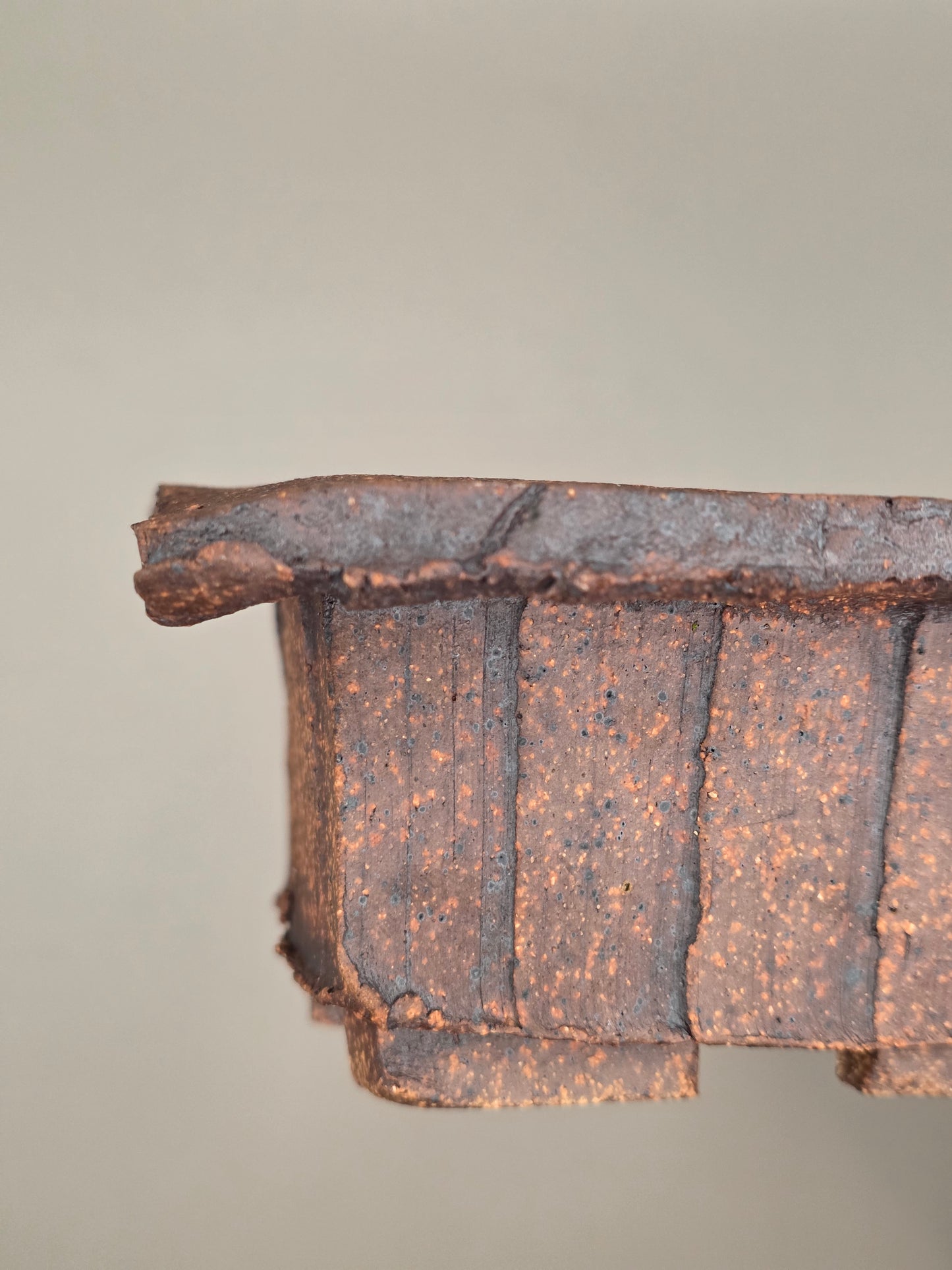 Handmade Ceramic Bonsai Pot #32 by Rough Cut Pottery