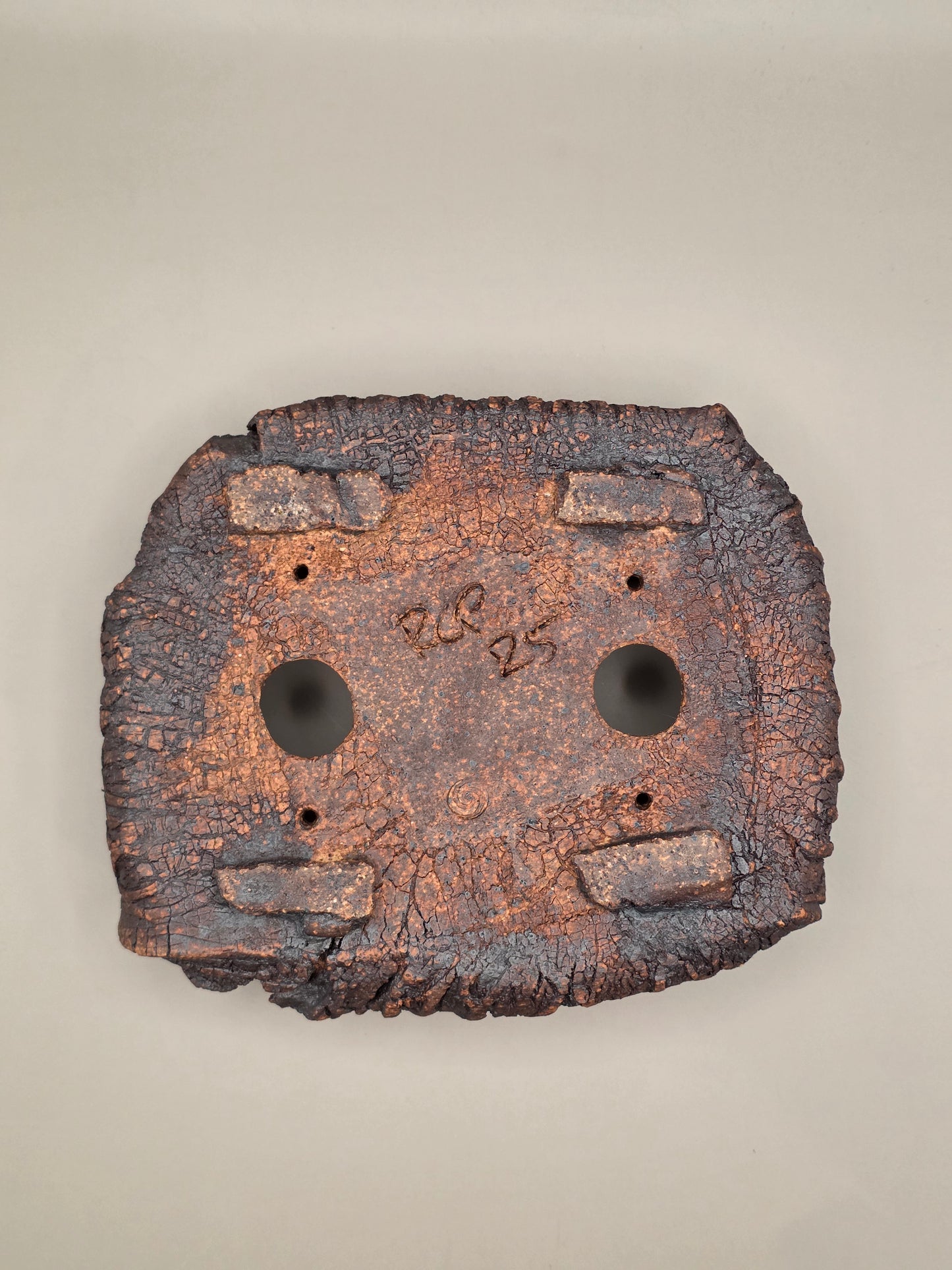 Handmade Ceramic Bonsai Pot #33 by Rough Cut Pottery