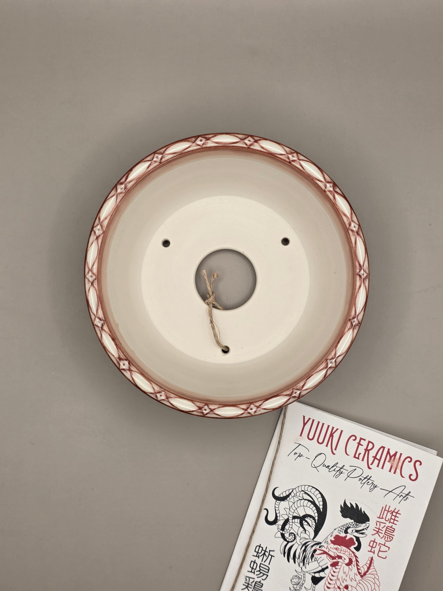 Handmade Ceramic Bonsai Pot - "Landscapes #7" pot #40/2025 by Yuuki Ceramics