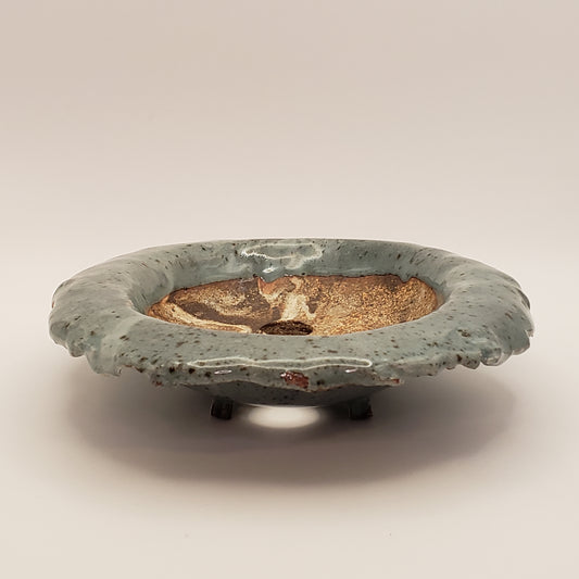 Handmade Ceramic Bonsai Pot #11 by Rough Cut Pottery