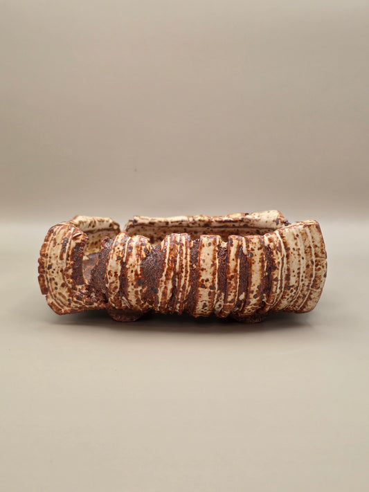 Handmade Ceramic Bonsai Pot #31 by Rough Cut Pottery