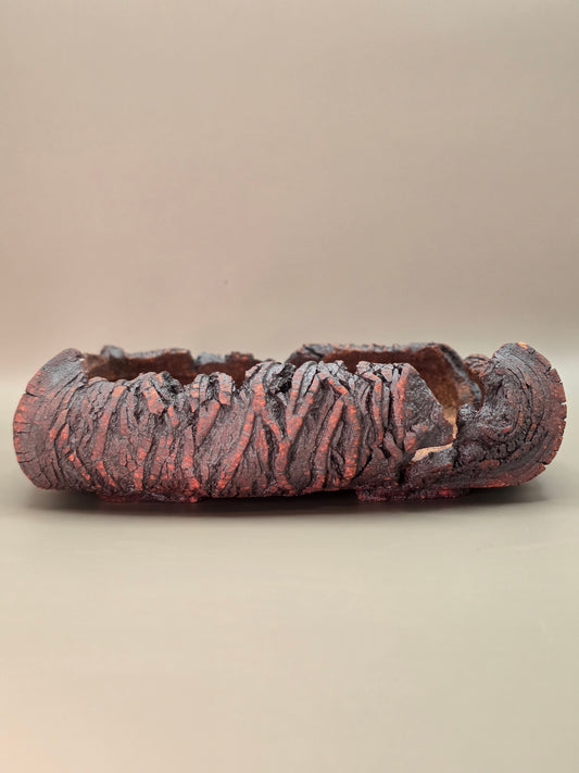 Handmade Ceramic Bonsai Pot #33 by Rough Cut Pottery