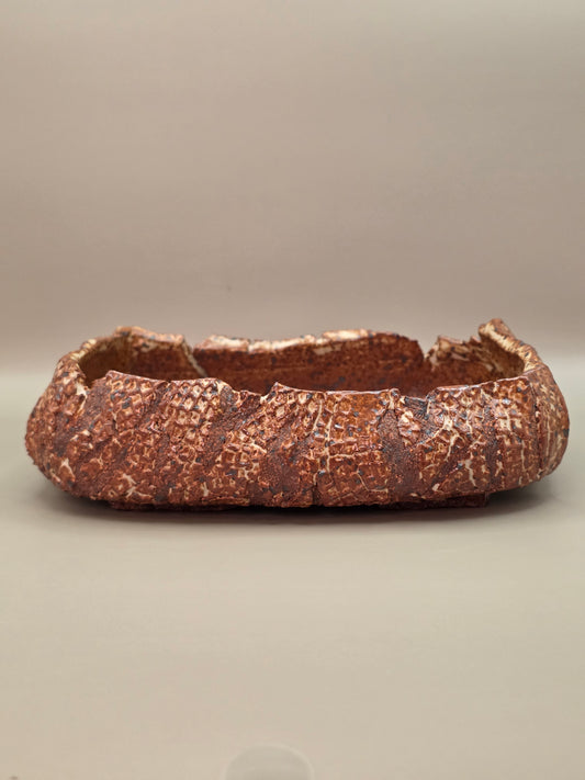 Handmade Ceramic Bonsai Pot #34 by Rough Cut Pottery