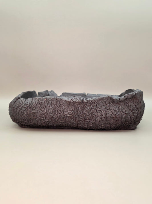 Handmade Ceramic Bonsai Pot #36 by Rough Cut Pottery