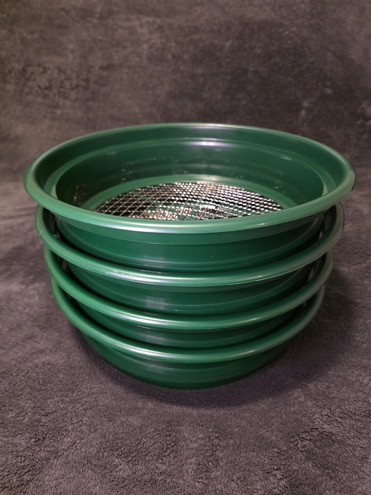 Stackable soil sifter set