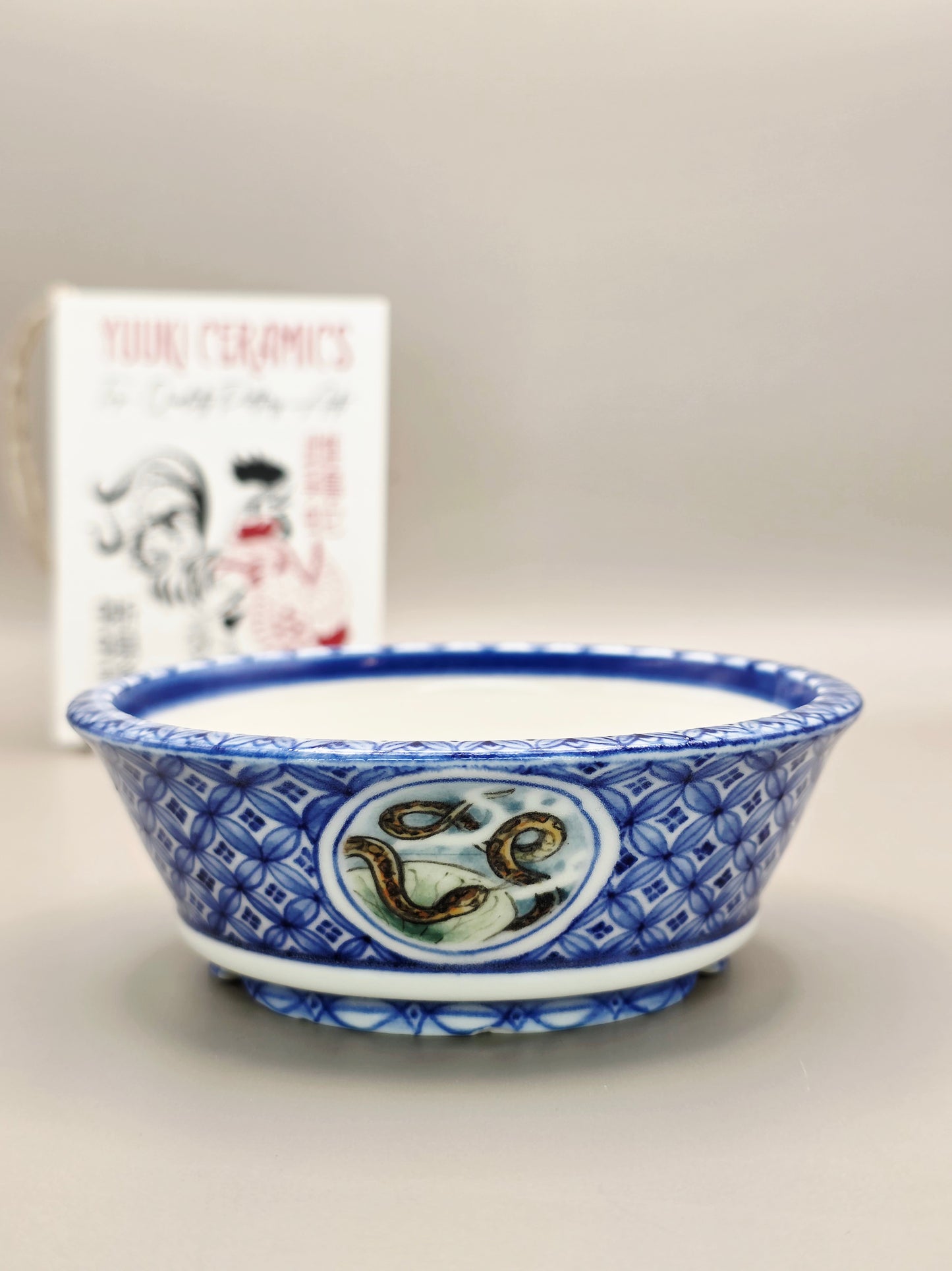 Handmade Ceramic Bonsai Pot - "Landscapes #1" pot #2/2026 by Yuuki Ceramics