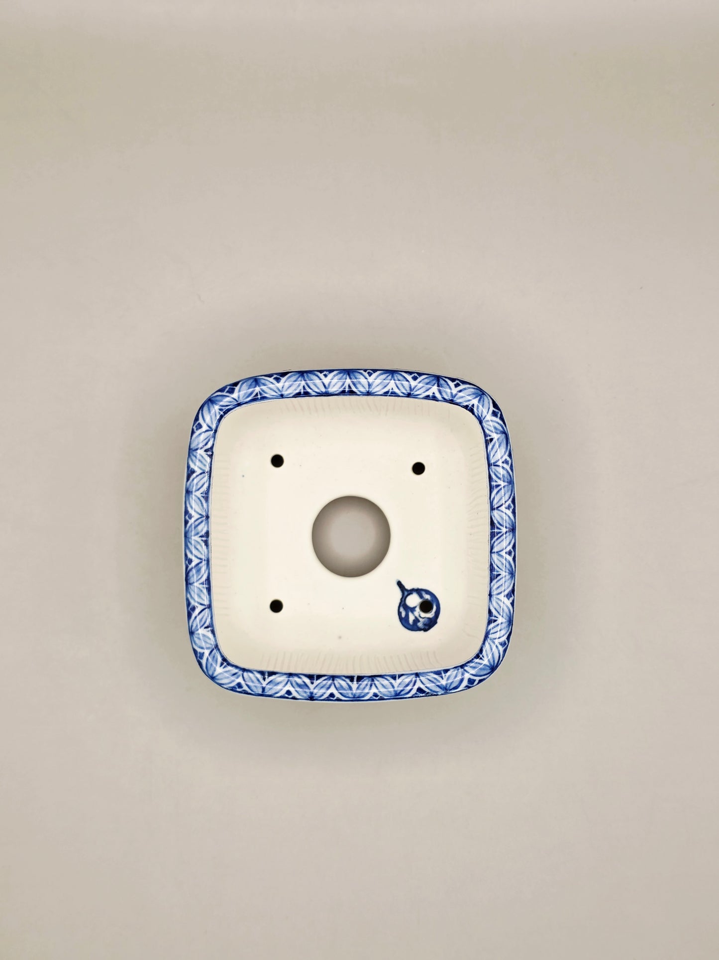 Handmade Ceramic Bonsai Pot - "Birds #2" pot #5/2026 by Yuuki Ceramics