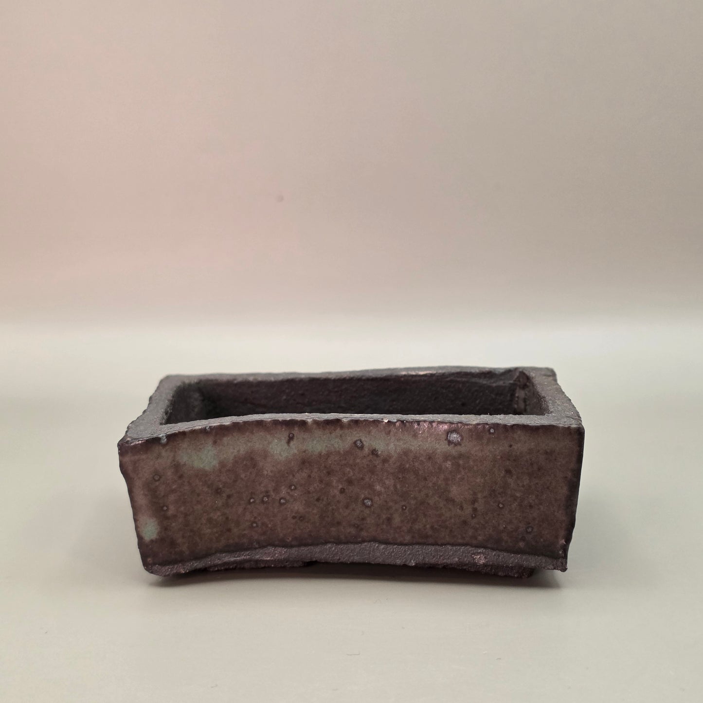 Handmade Ceramic Bonsai Pot #42 by Rough Cut Pottery