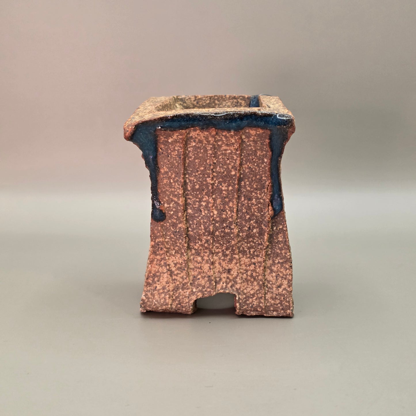 Handmade Ceramic Bonsai Pot #43 by Rough Cut Pottery