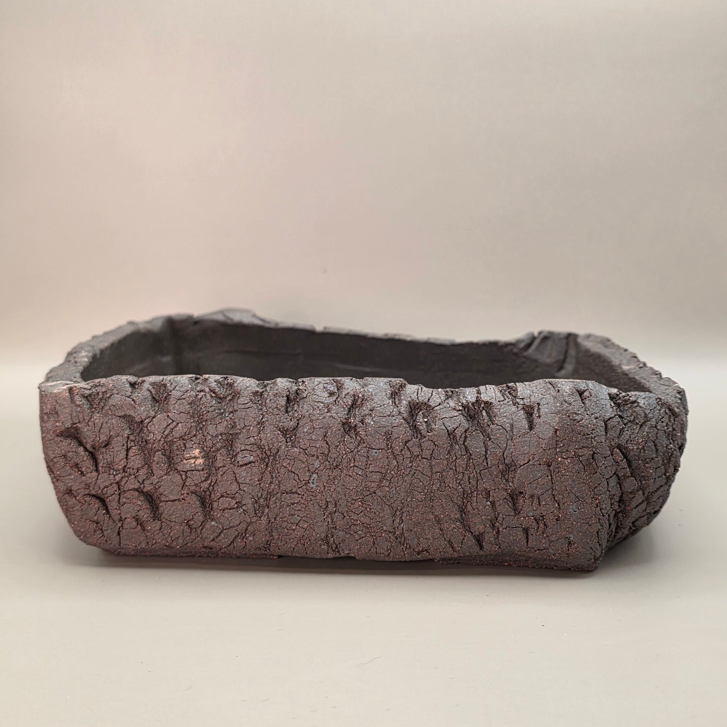 Handmade Ceramic Bonsai Pot #49 by Rough Cut Pottery
