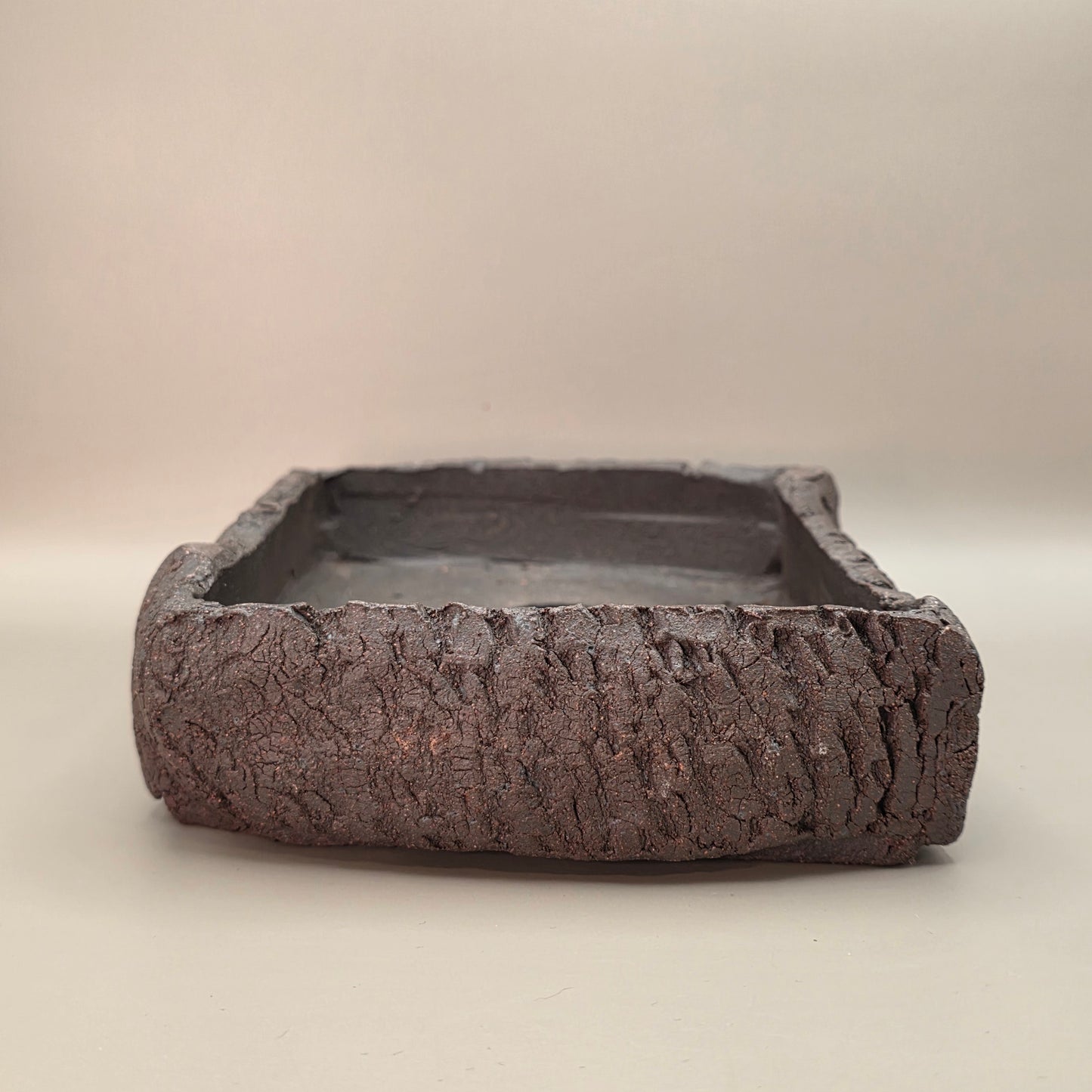 Handmade Ceramic Bonsai Pot #49 by Rough Cut Pottery