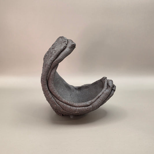 Handmade Ceramic Bonsai Pot #50 by Rough Cut Pottery