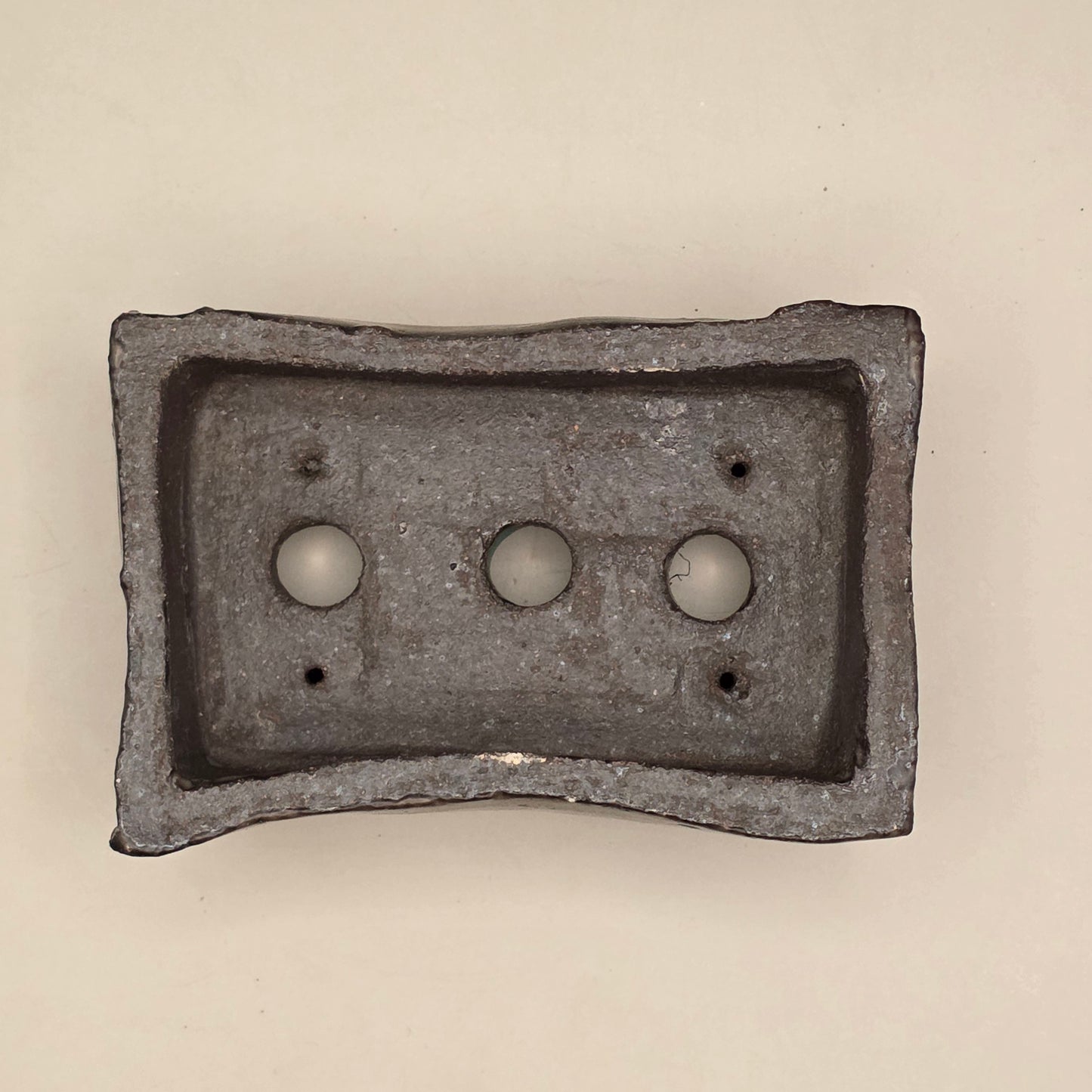 Handmade Ceramic Bonsai Pot #42 by Rough Cut Pottery