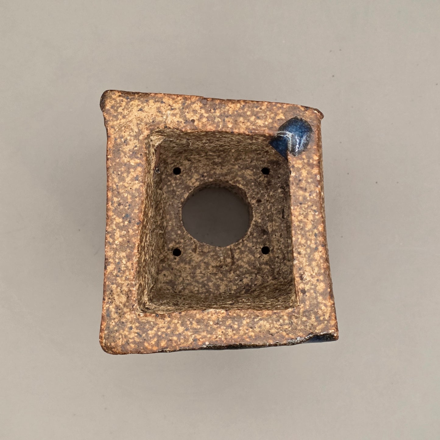 Handmade Ceramic Bonsai Pot #43 by Rough Cut Pottery