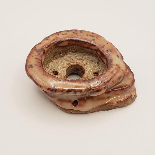 Handmade Ceramic Bonsai Pot #10 by Rough Cut Pottery