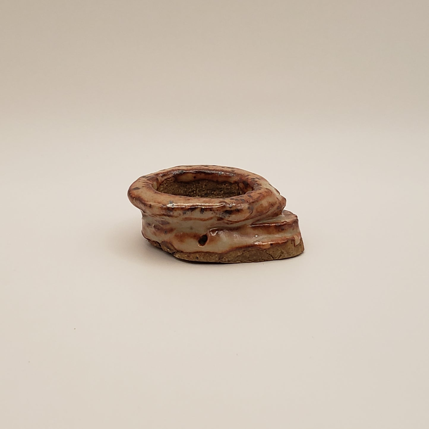 Handmade Ceramic Bonsai Pot #10 by Rough Cut Pottery