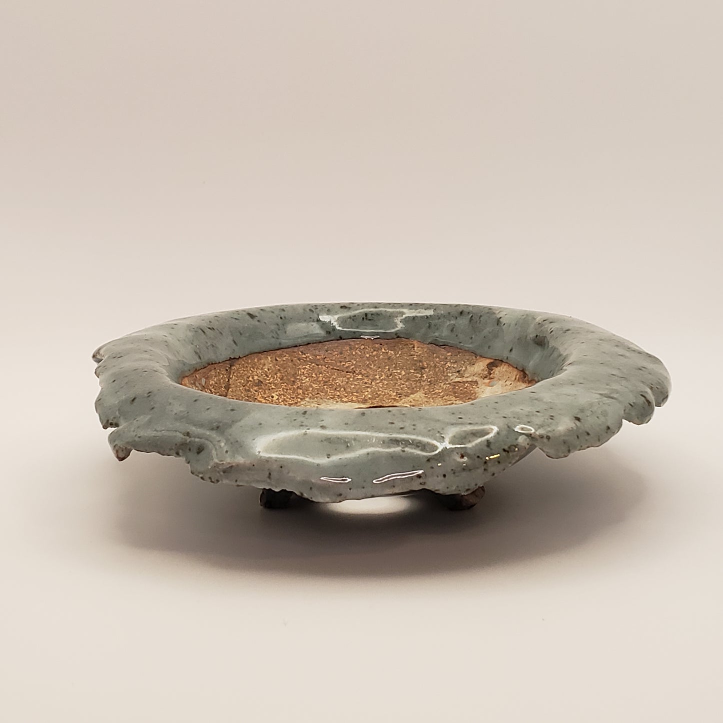 Handmade Ceramic Bonsai Pot #11 by Rough Cut Pottery