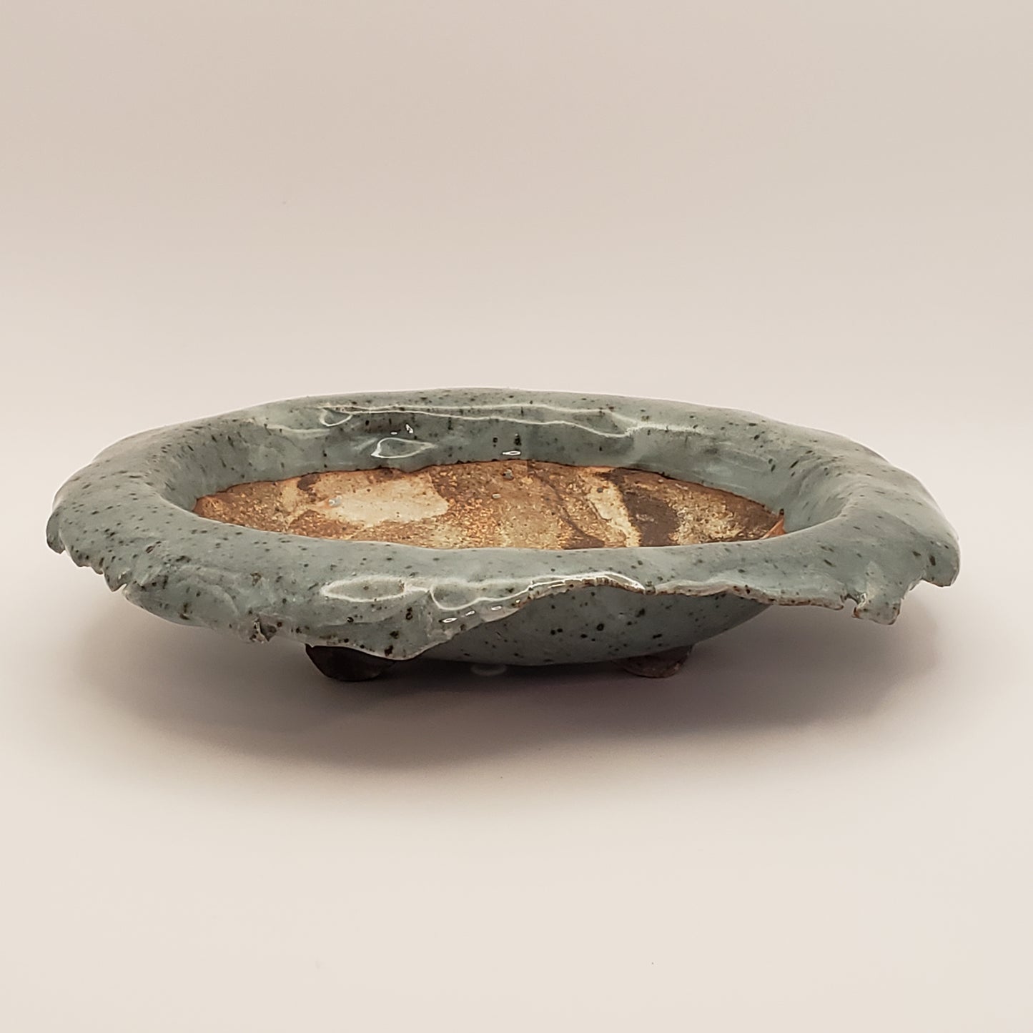 Handmade Ceramic Bonsai Pot #11 by Rough Cut Pottery