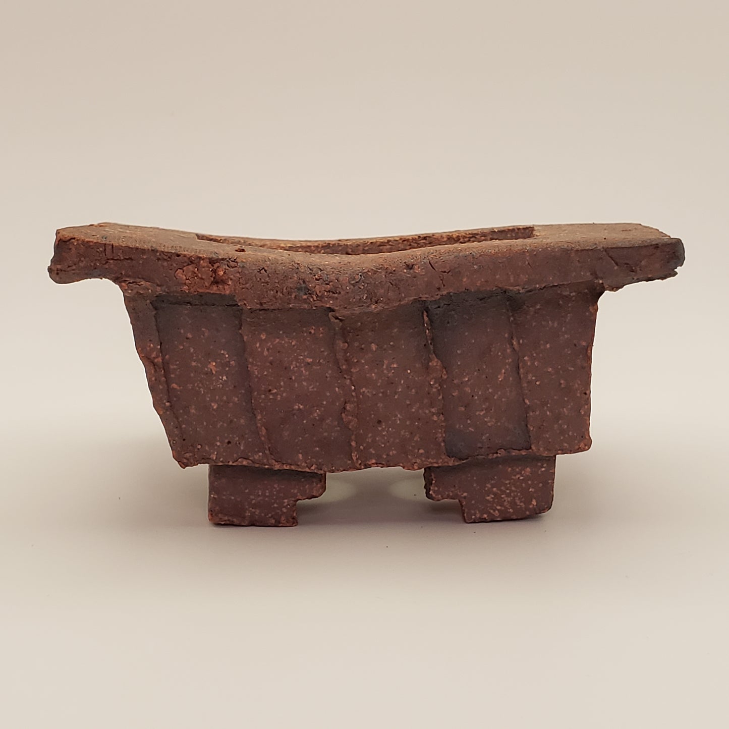 Handmade Ceramic Bonsai Pot #12 by Rough Cut Pottery