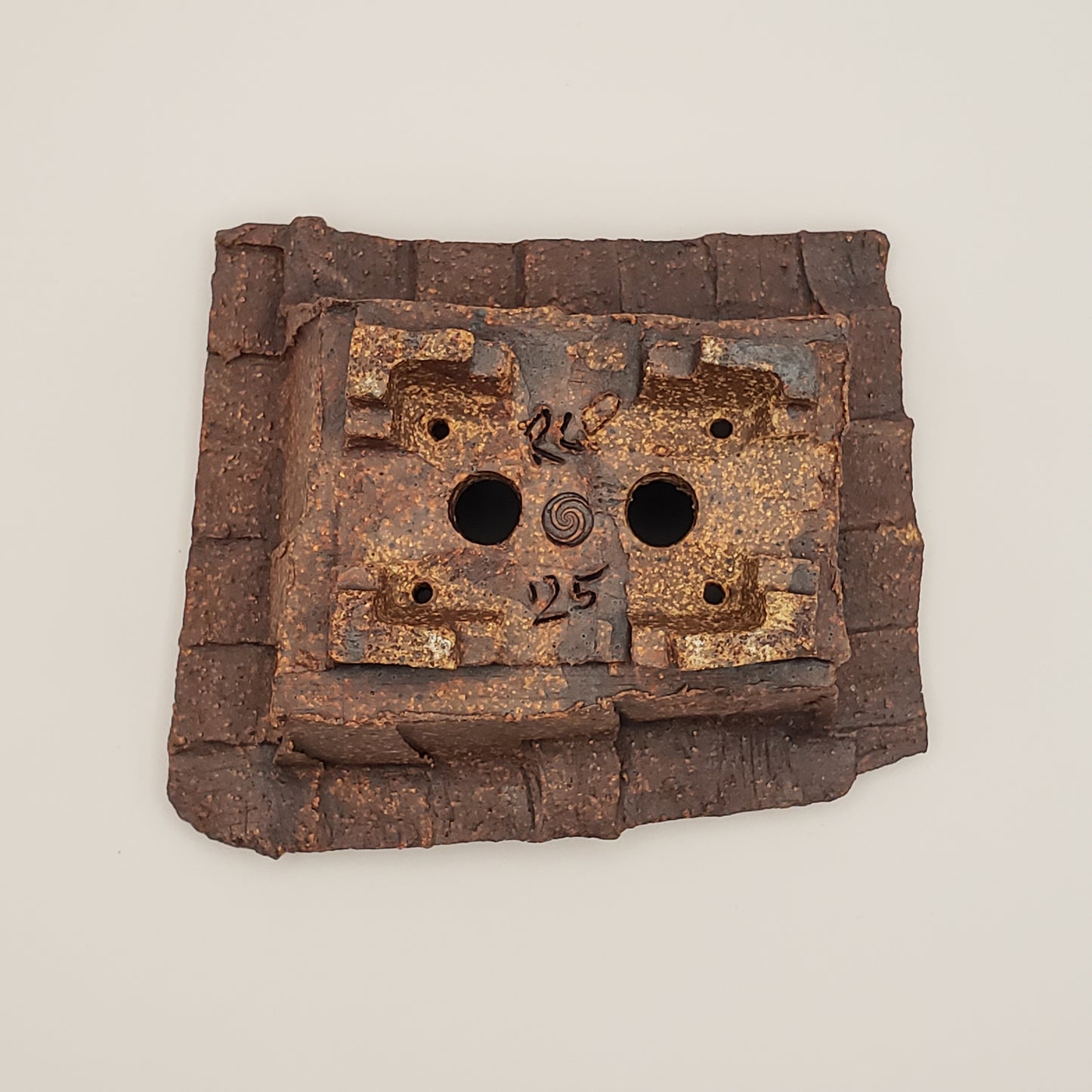 Handmade Ceramic Bonsai Pot #12 by Rough Cut Pottery