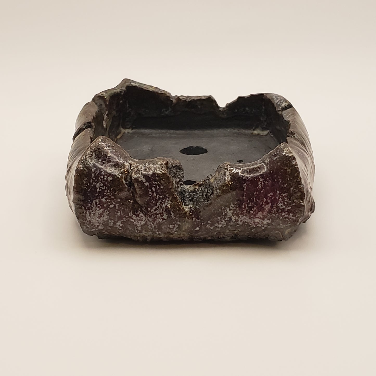 Maceta Bonsái de Cerámica Hecha a Mano #13 de Rough Cut Pottery