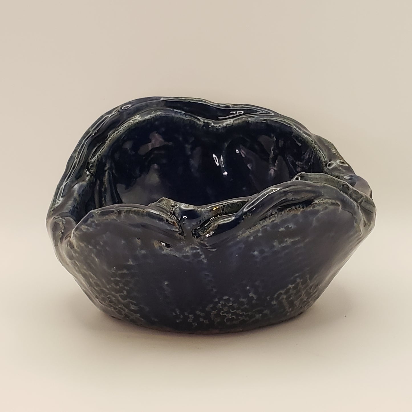 Maceta de bonsái de cerámica hecha a mano nº 15 de Rough Cut Pottery