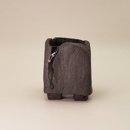 Handmade Ceramic Bonsai Pot #18 by Rough Cut Pottery