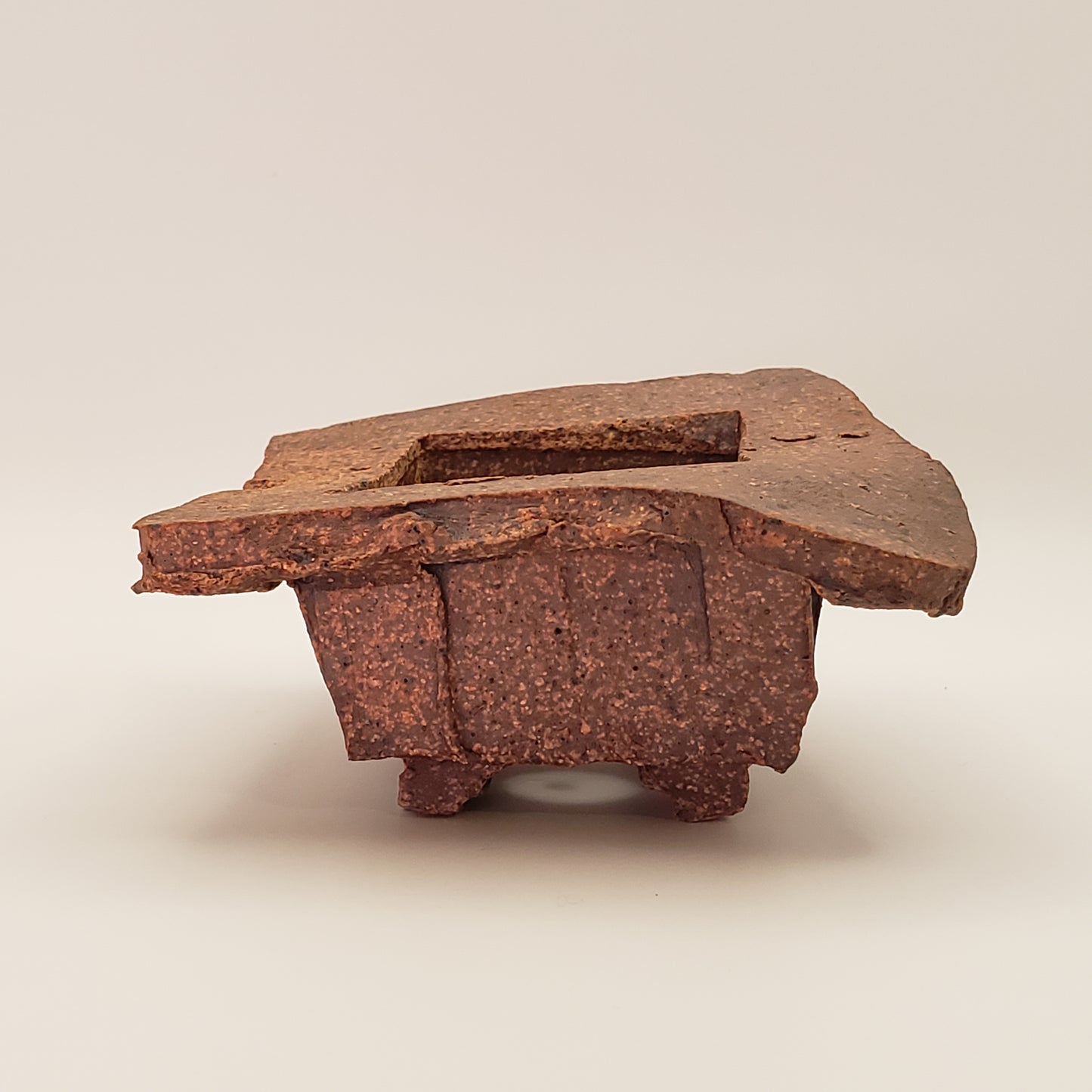 Maceta Bonsái de Cerámica Hecha a Mano #19 de Rough Cut Pottery