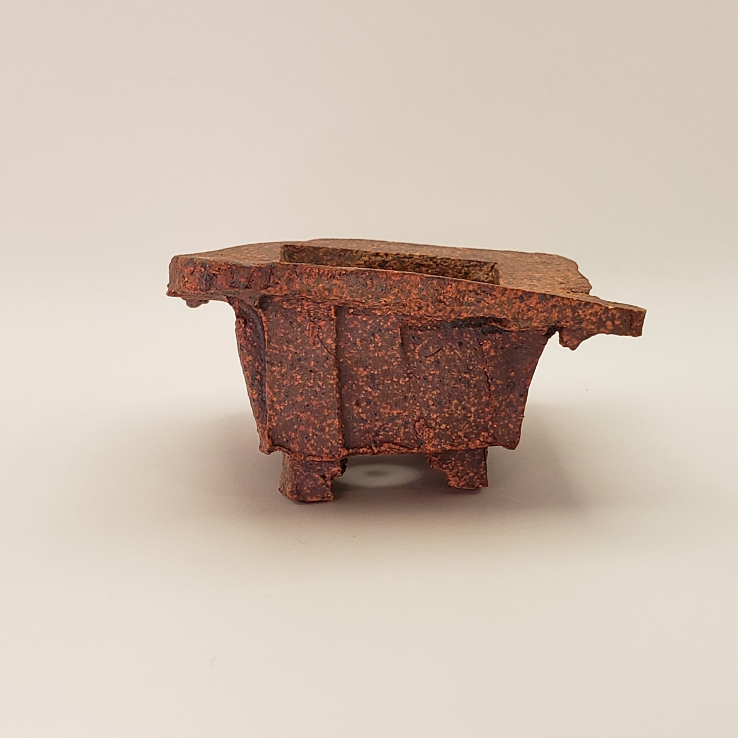 Maceta Bonsái de Cerámica Hecha a Mano #19 de Rough Cut Pottery