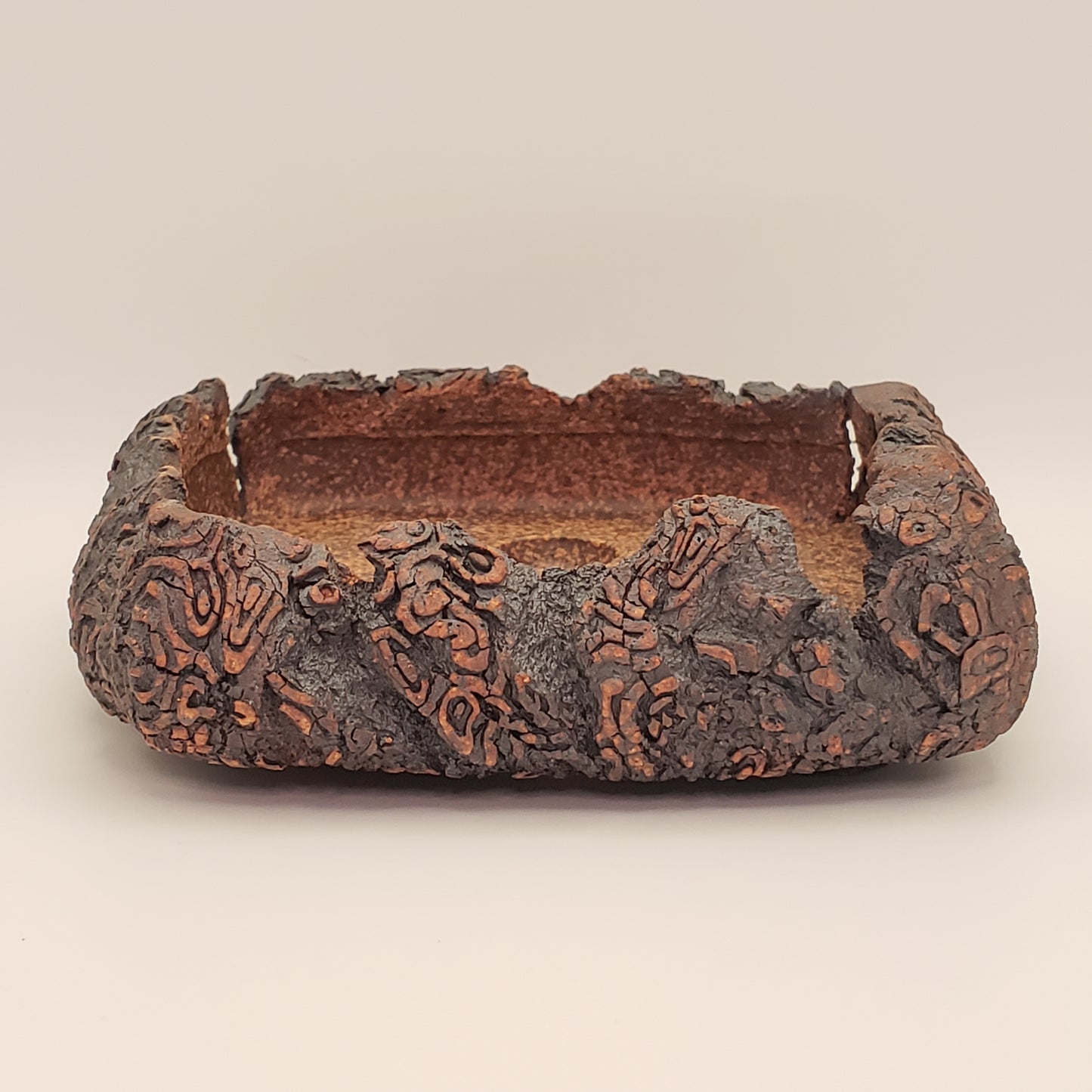 Handmade Ceramic Bonsai Pot #1 by Rough Cut Pottery