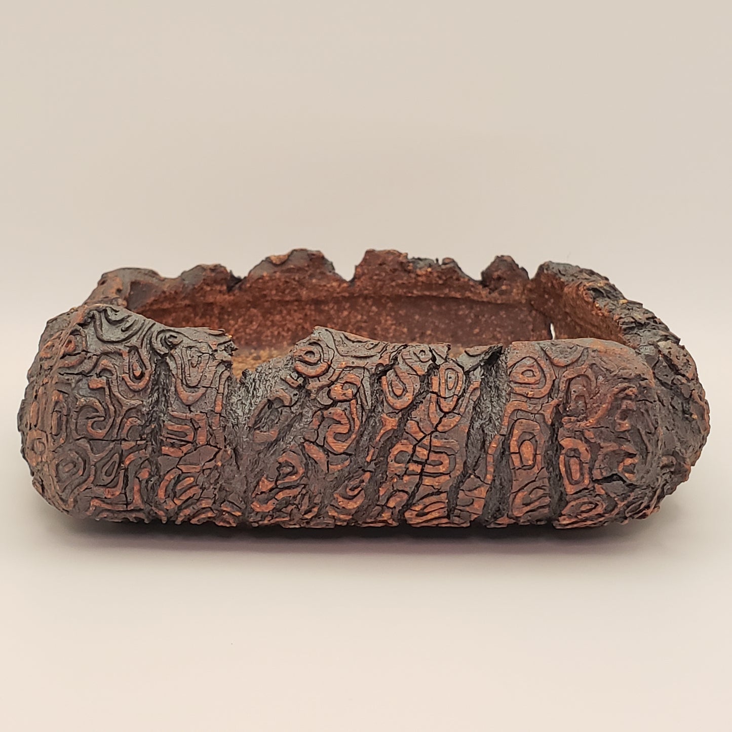 Handmade Ceramic Bonsai Pot #1 by Rough Cut Pottery