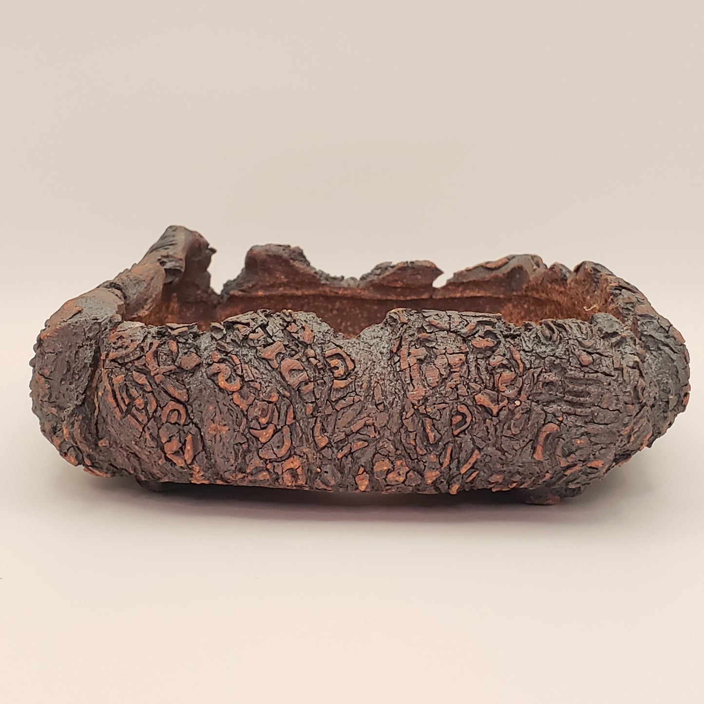 Handmade Ceramic Bonsai Pot #1 by Rough Cut Pottery