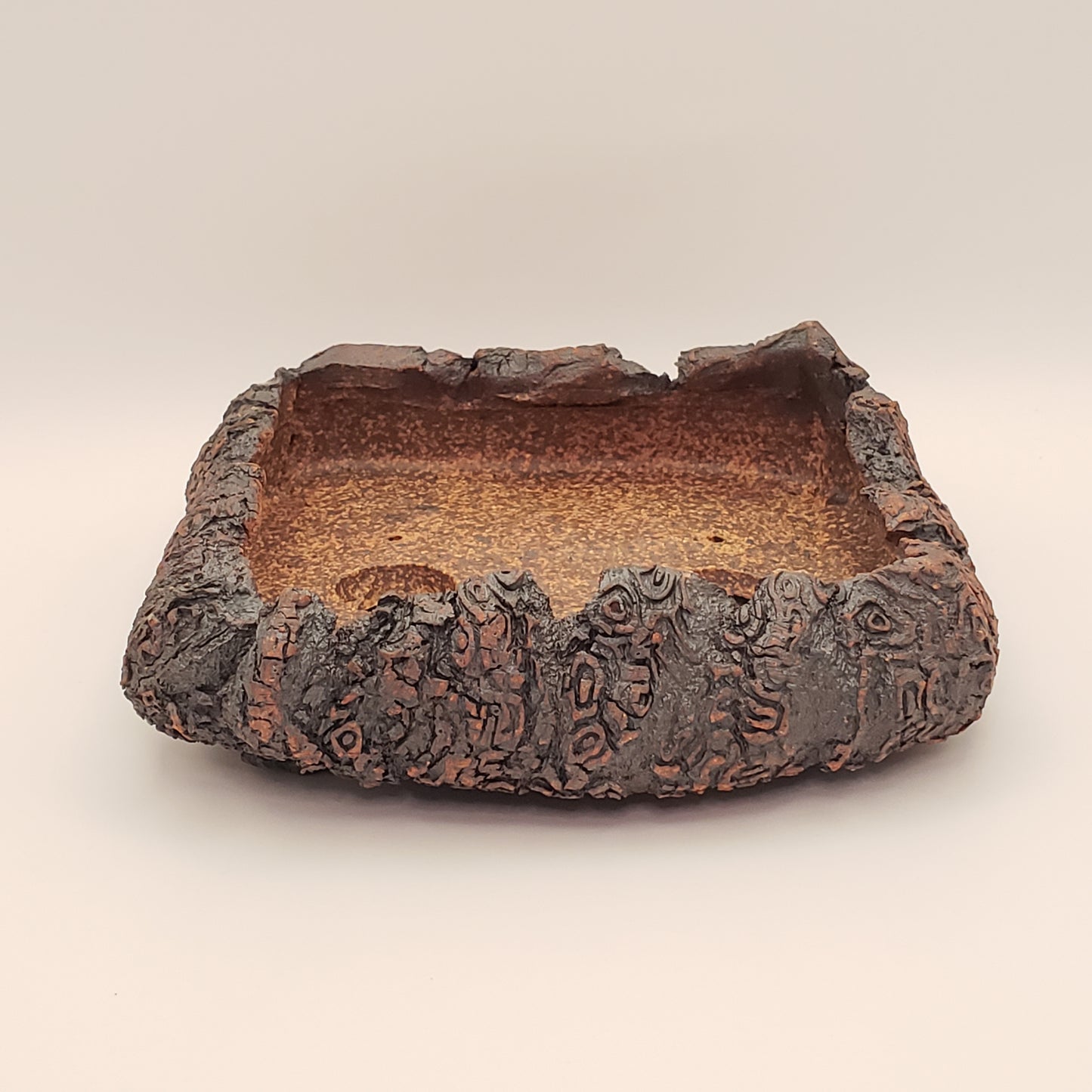 Handmade Ceramic Bonsai Pot #1 by Rough Cut Pottery