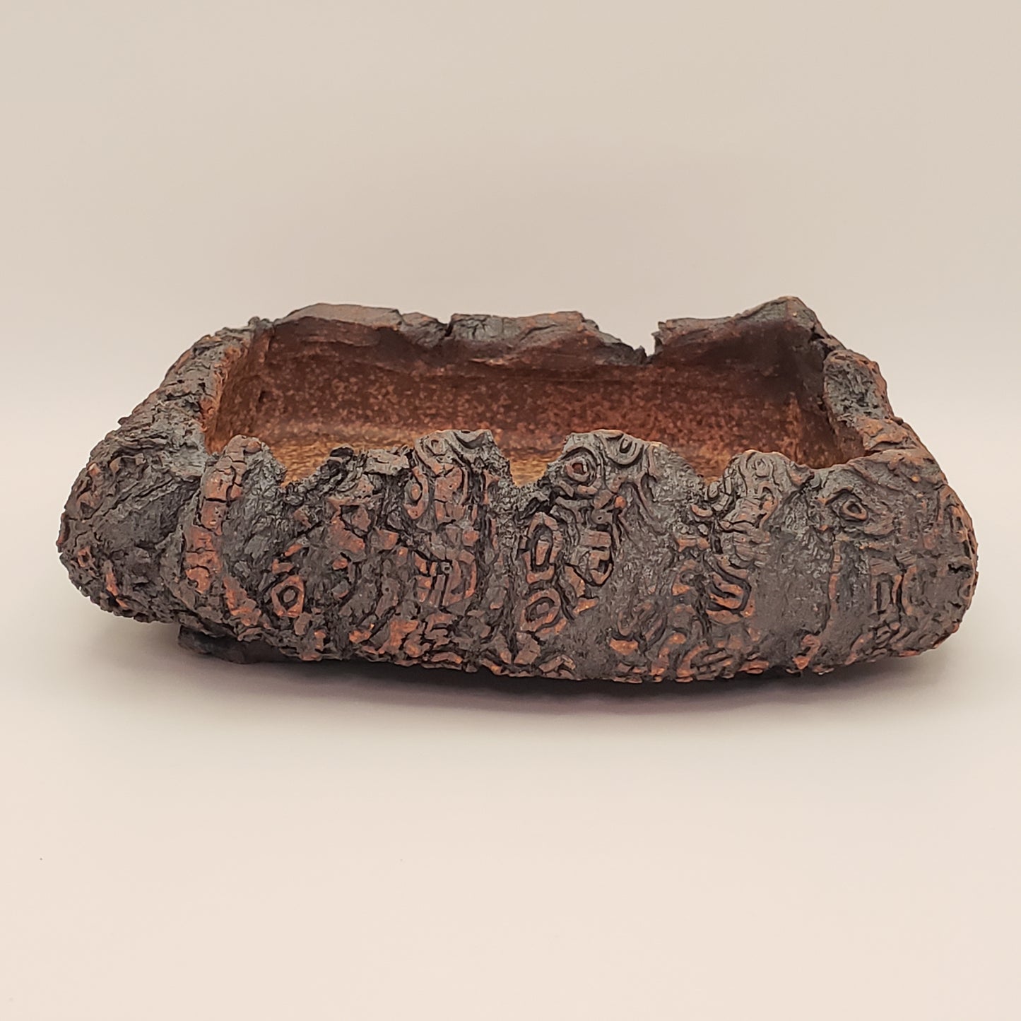 Handmade Ceramic Bonsai Pot #1 by Rough Cut Pottery