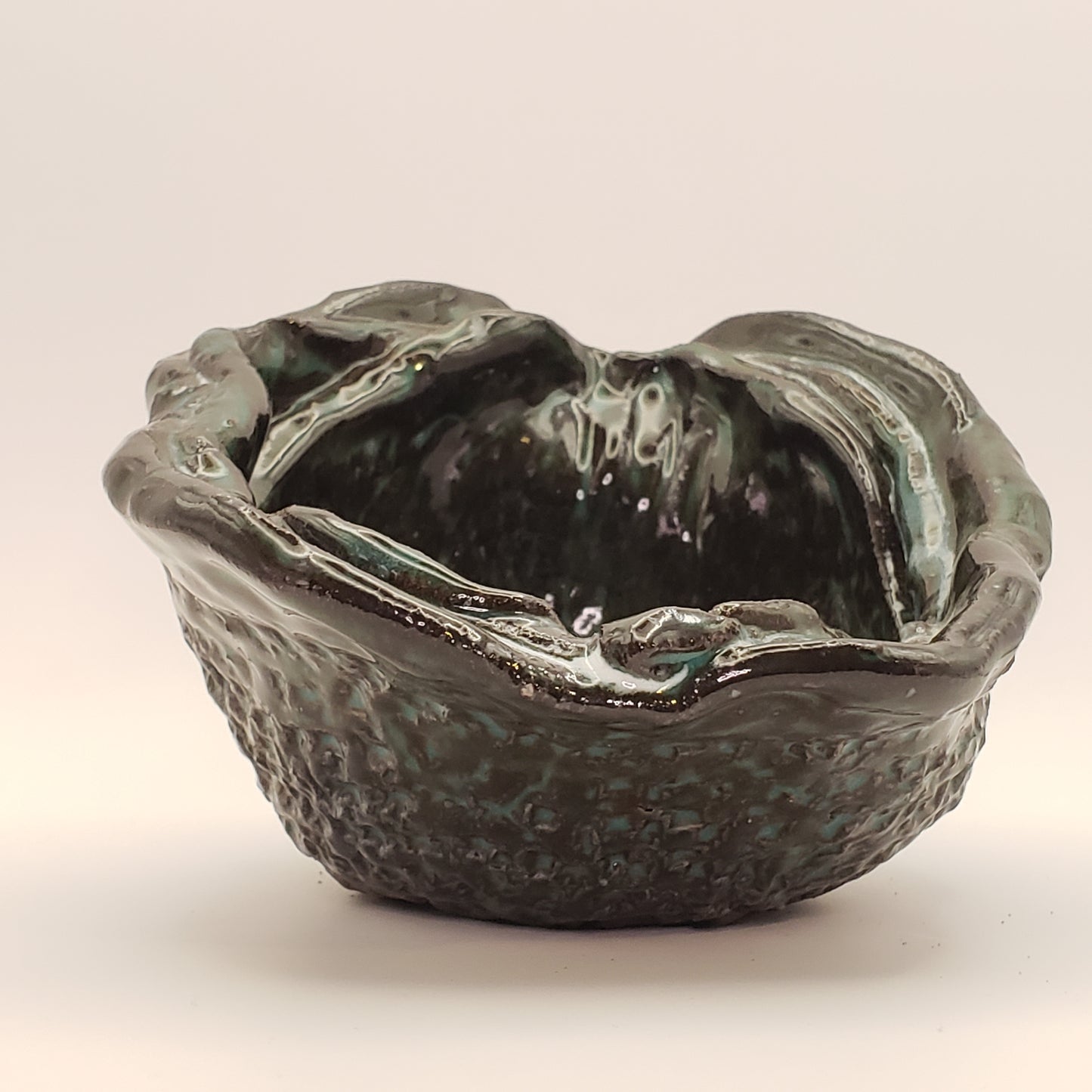 Handmade Ceramic Bonsai Pot #20 by Rough Cut Pottery