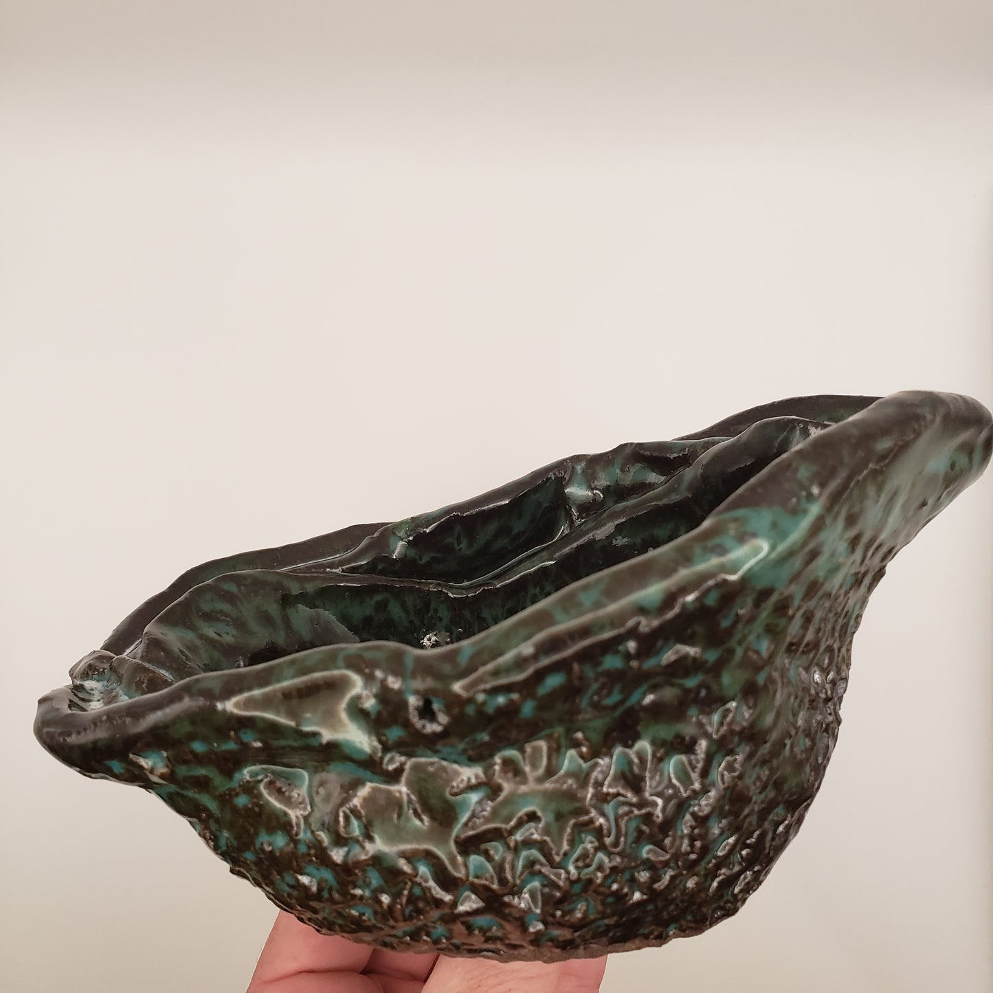 Handmade Ceramic Bonsai Pot #20 by Rough Cut Pottery