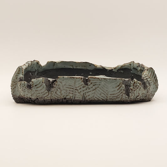 Handmade Ceramic Bonsai Pot #23 by Rough Cut Pottery