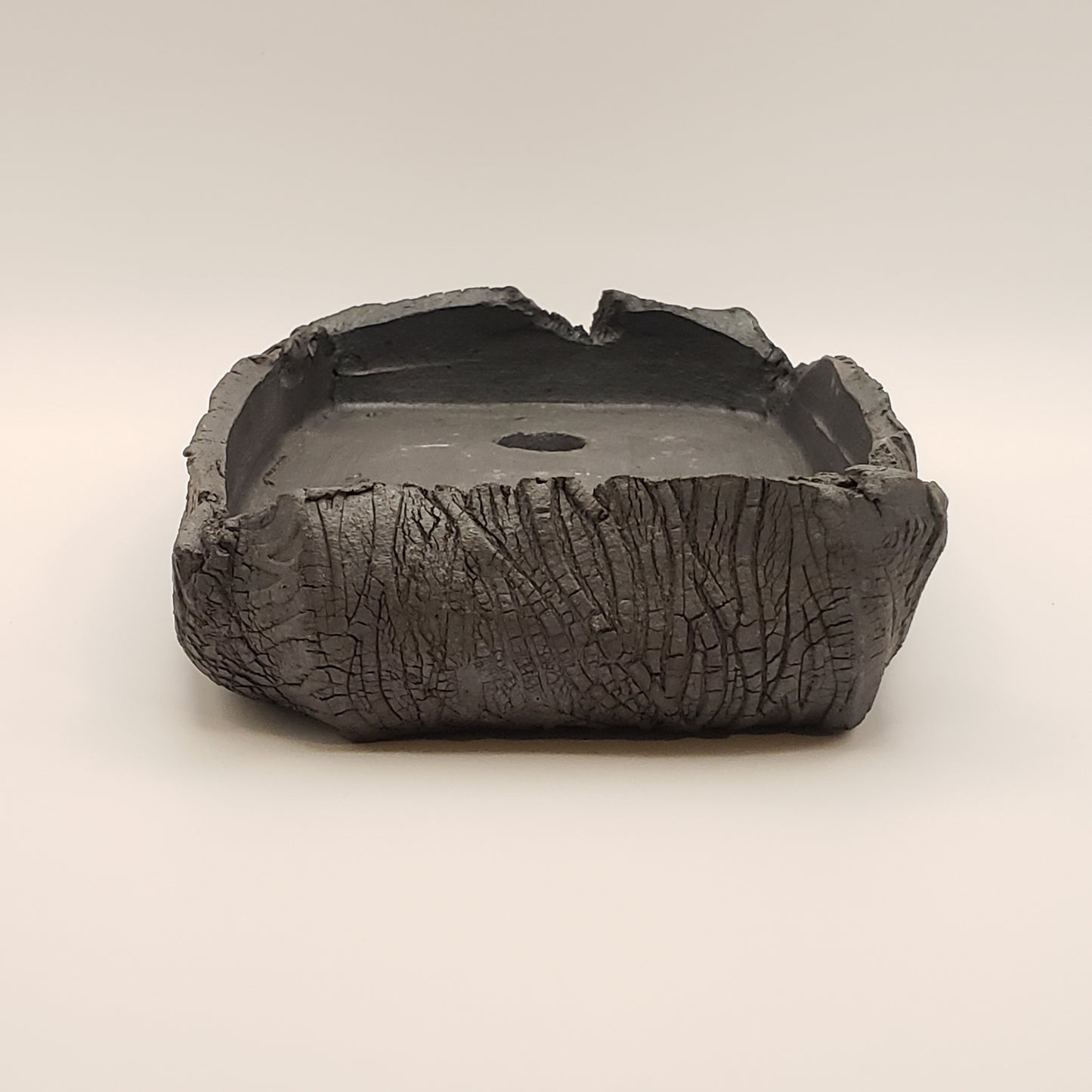 Handmade Ceramic Bonsai Pot #24 by Rough Cut Pottery