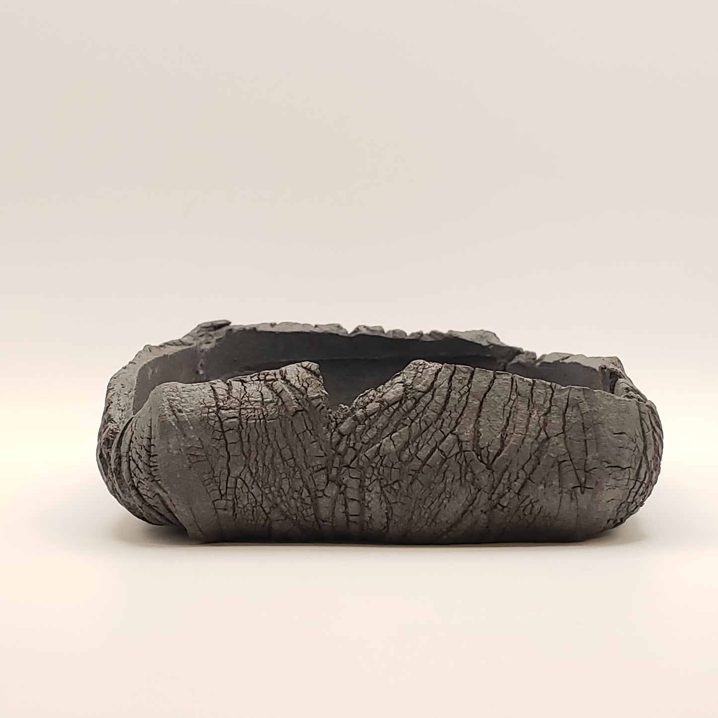 Handmade Ceramic Bonsai Pot #24 by Rough Cut Pottery