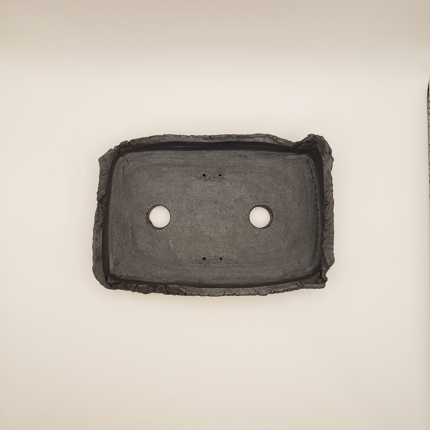 Handmade Ceramic Bonsai Pot #24 by Rough Cut Pottery