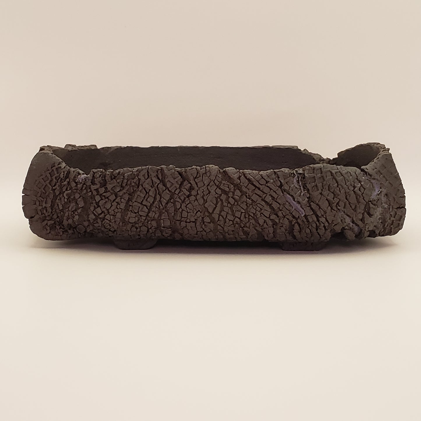 Handmade Ceramic Bonsai Pot #25 by Rough Cut Pottery