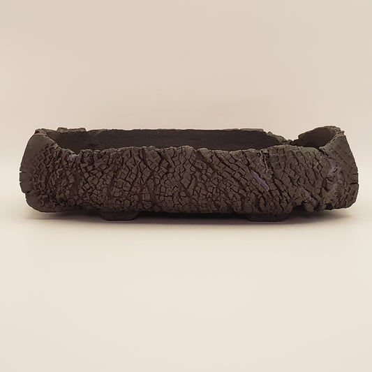 Handmade Ceramic Bonsai Pot #25 by Rough Cut Pottery