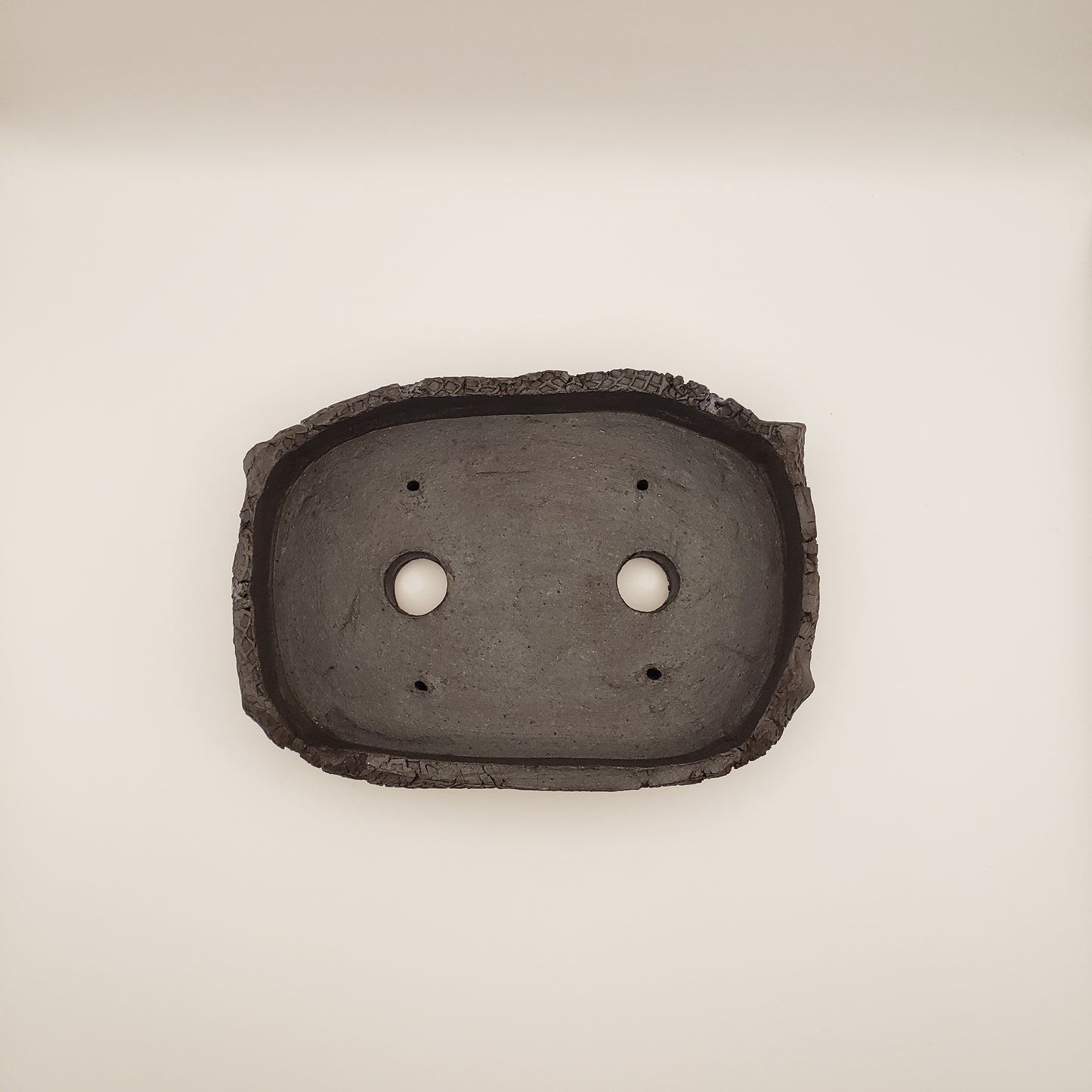 Handmade Ceramic Bonsai Pot #25 by Rough Cut Pottery