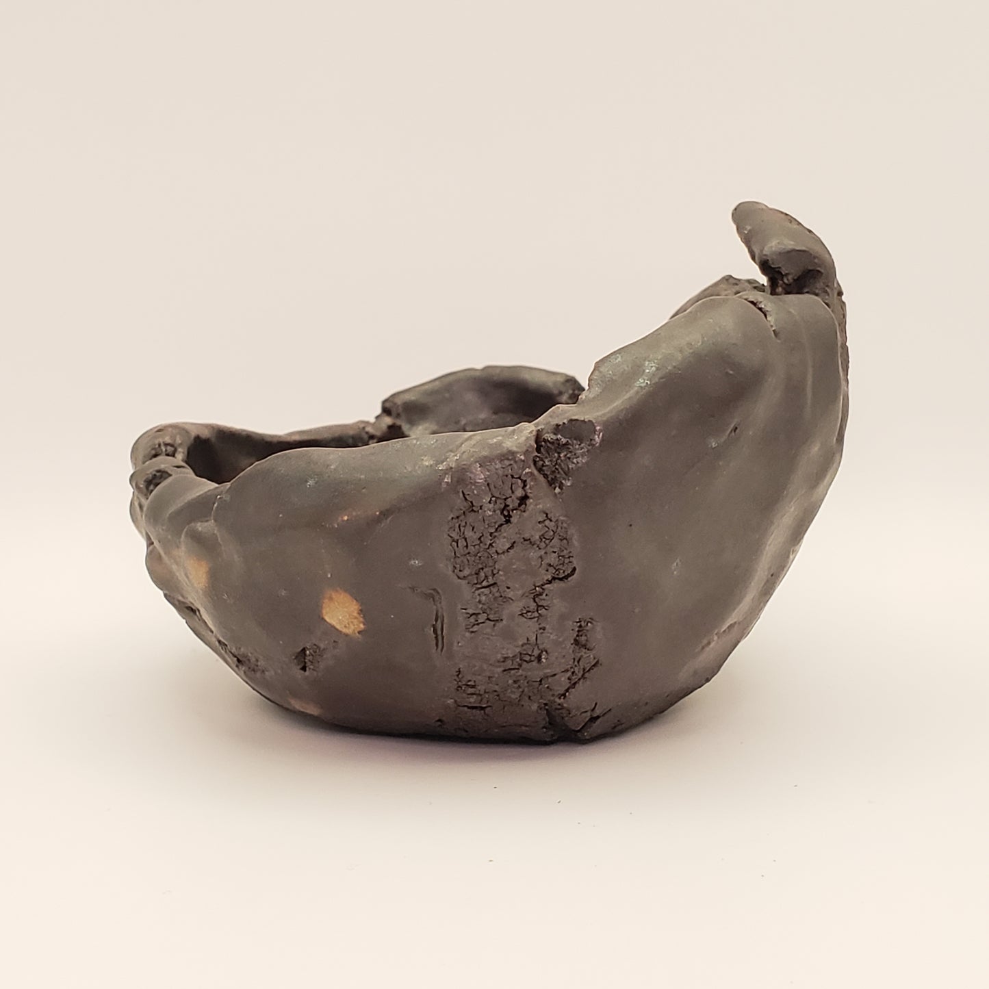 Maceta de bonsái de cerámica hecha a mano nº 27 de Rough Cut Pottery