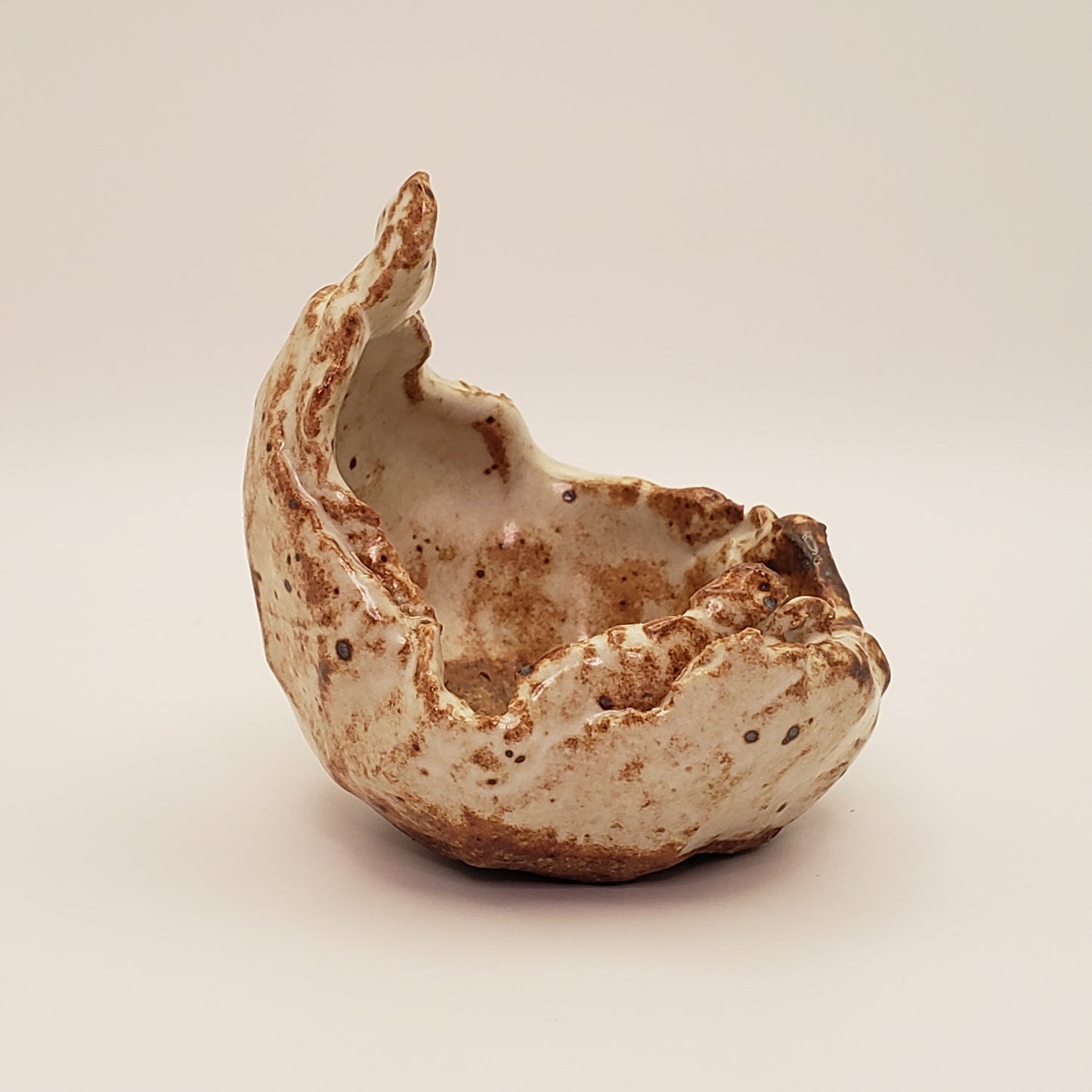 Maceta de bonsái de cerámica hecha a mano n.° 2 de Rough Cut Pottery