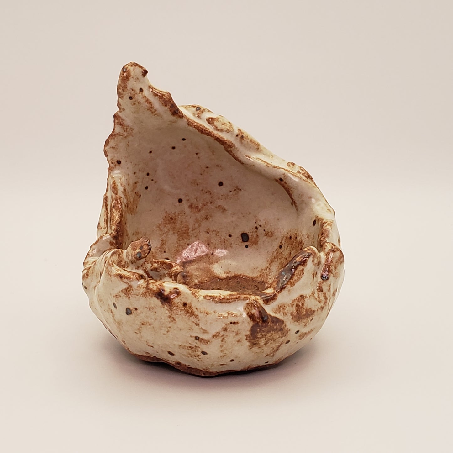 Maceta de bonsái de cerámica hecha a mano n.° 2 de Rough Cut Pottery