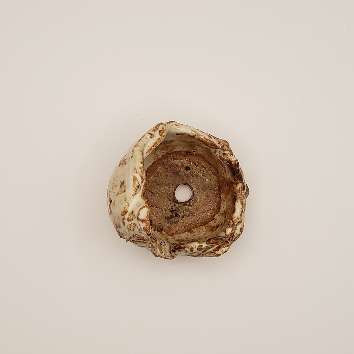 Maceta de bonsái de cerámica hecha a mano n.° 2 de Rough Cut Pottery