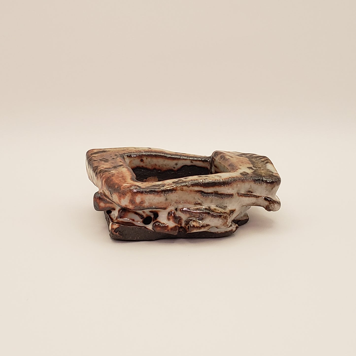 Handmade Ceramic Bonsai Pot #4 by Rough Cut Pottery