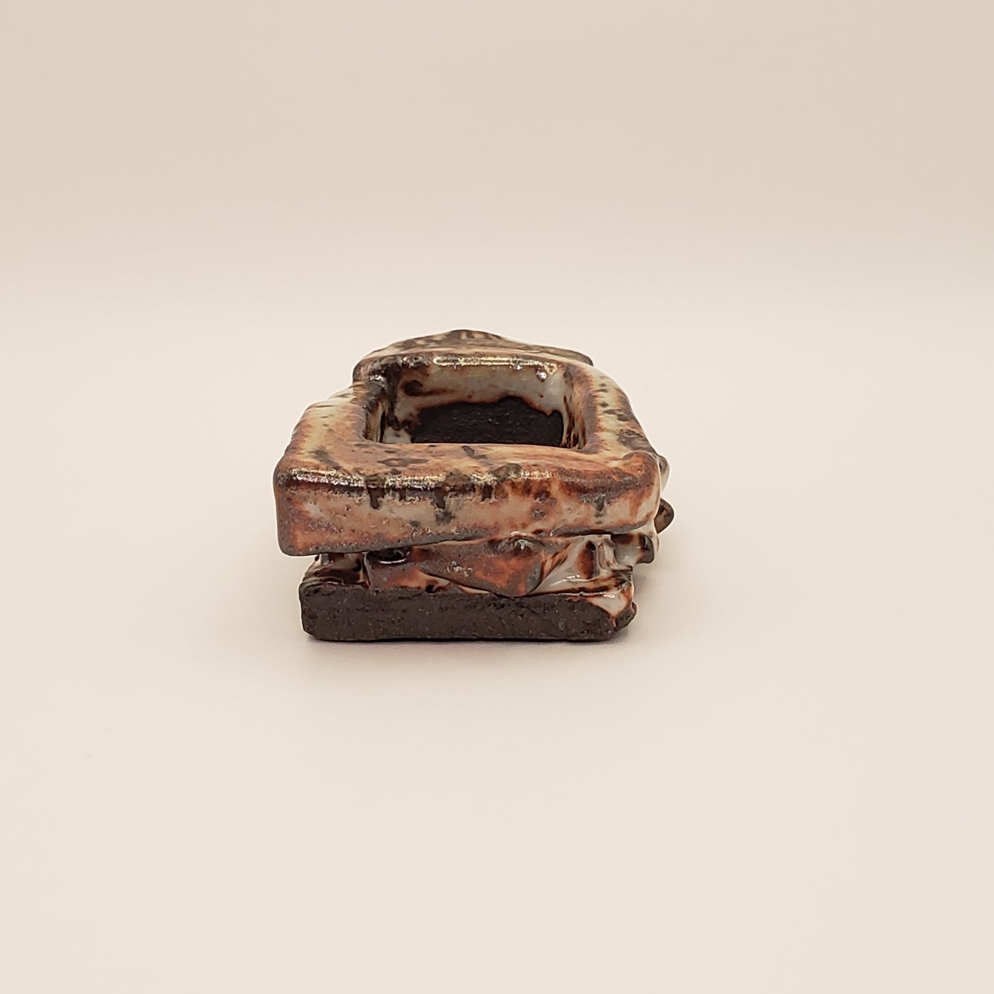 Handmade Ceramic Bonsai Pot #4 by Rough Cut Pottery