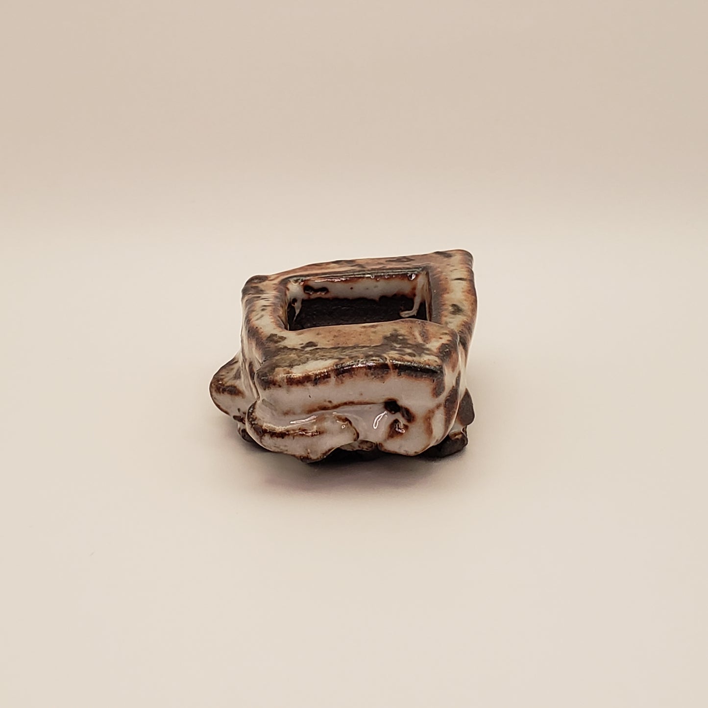 Handmade Ceramic Bonsai Pot #4 by Rough Cut Pottery